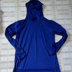 Nike Royal Blue Performance Hoodie